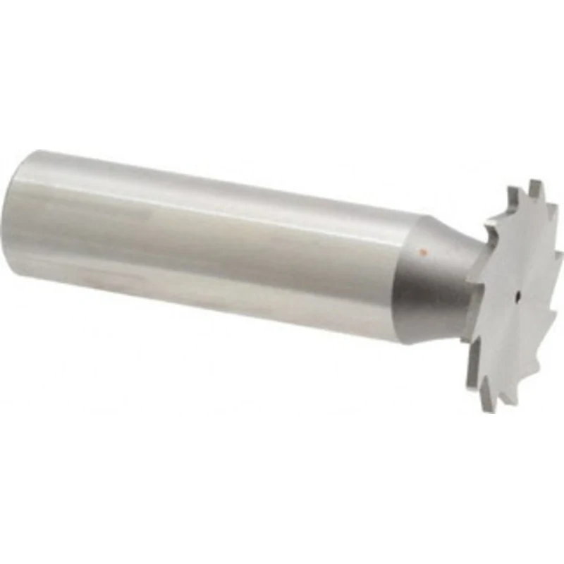Made in USA 7/8 Cut Diam, 3/64 Cut Width, 1/2 Shank, Straight-Tooth Woodruff Keyseat Cutter High Speed Steel, Uncoate...